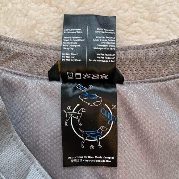 NWT Ruffwear Swamp Cooler Cooling Vest XL Grey UPF 36-42 in - Picture 10 of 11